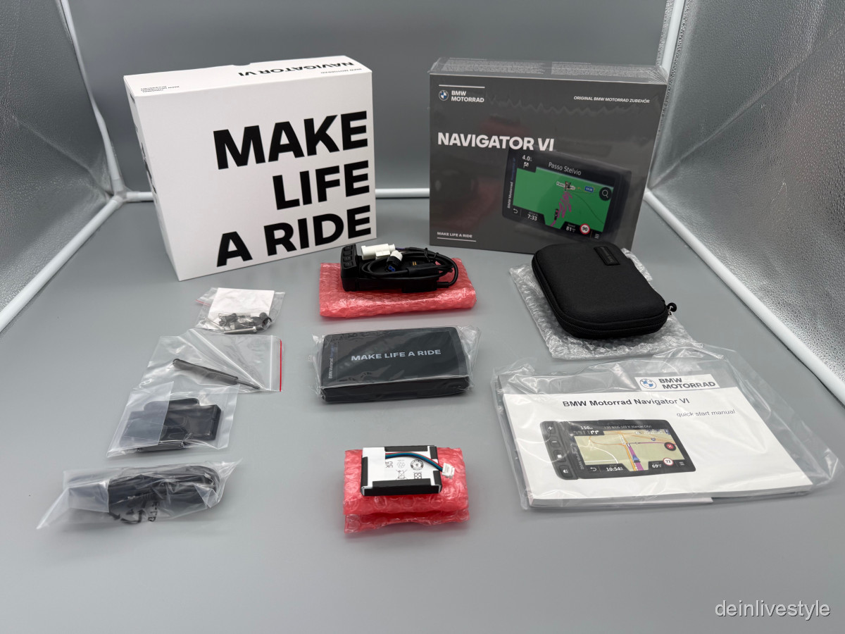 NEU Original BMW Navigation MOTORRAD VI NAVIGATOR GPS Navigation