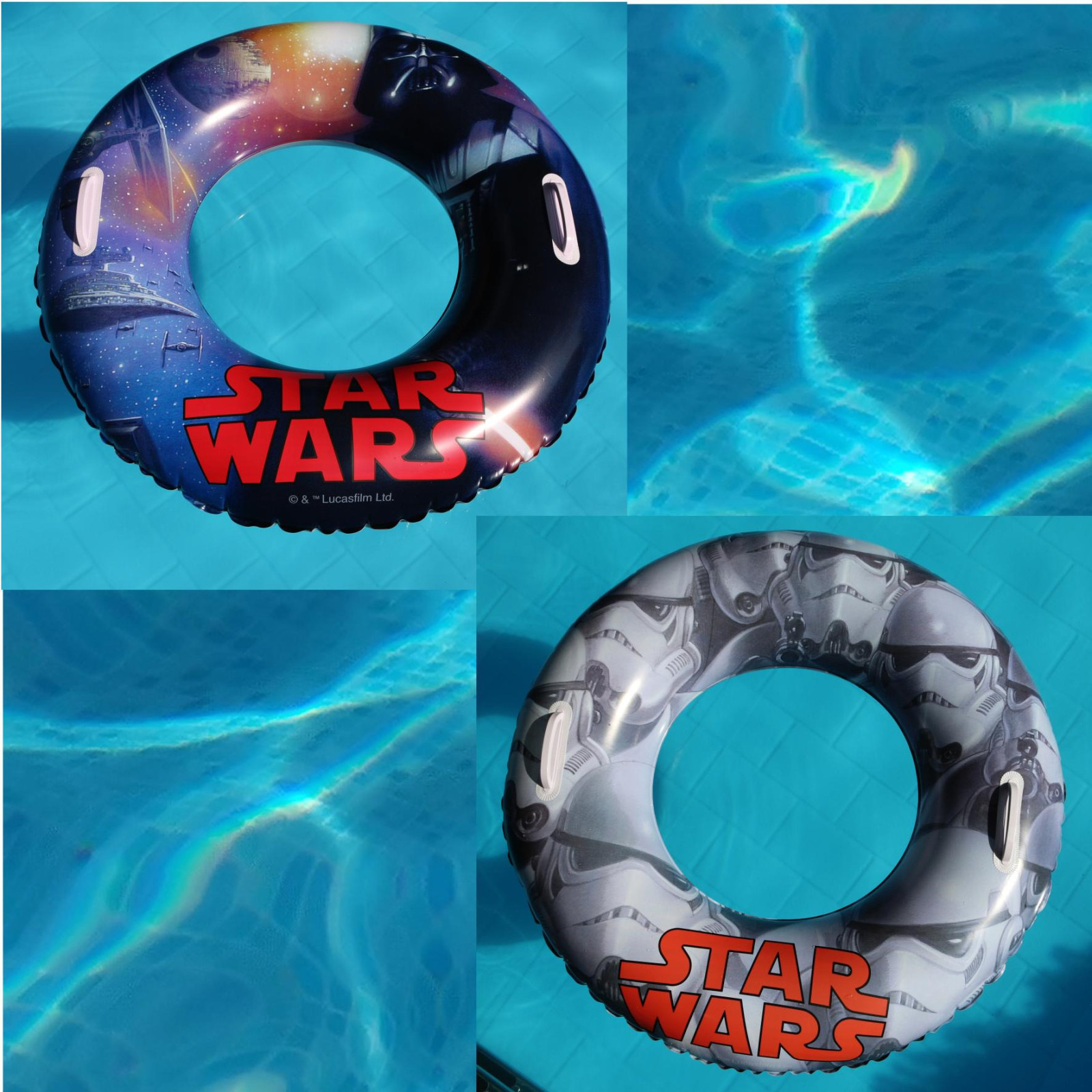Bestway Kinder Schwimmring mit 2 Star Wars Motiven