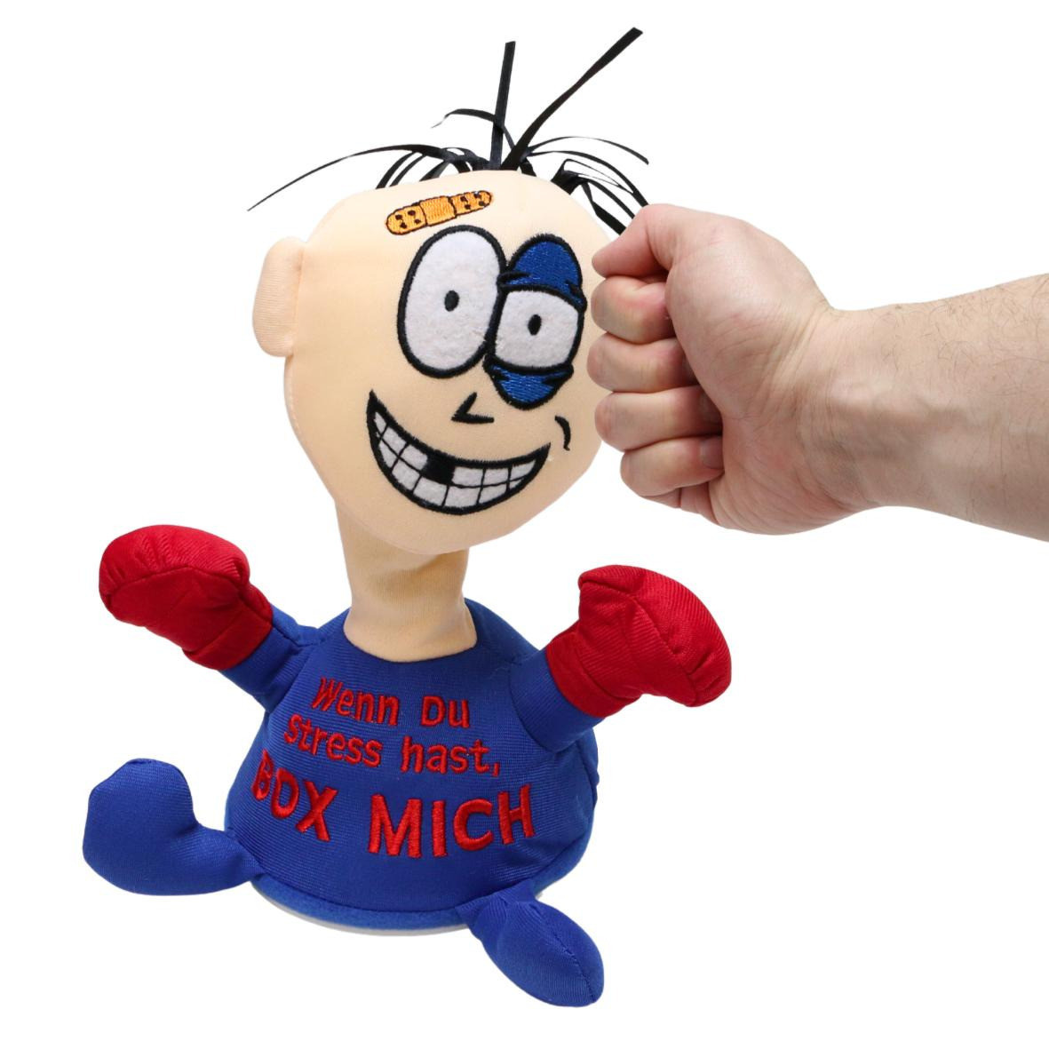 Puppe Stress Max mit Saugnäpfen