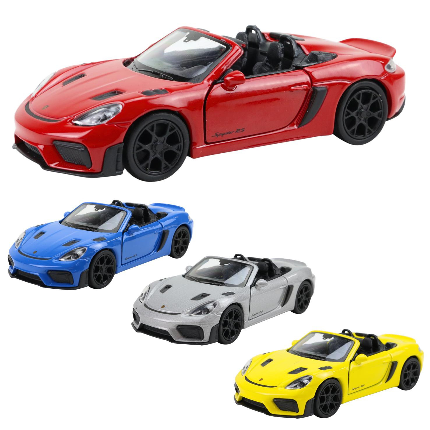 Modellauto Porsche Spyder 718 RS in 4 verschiedenen Farben