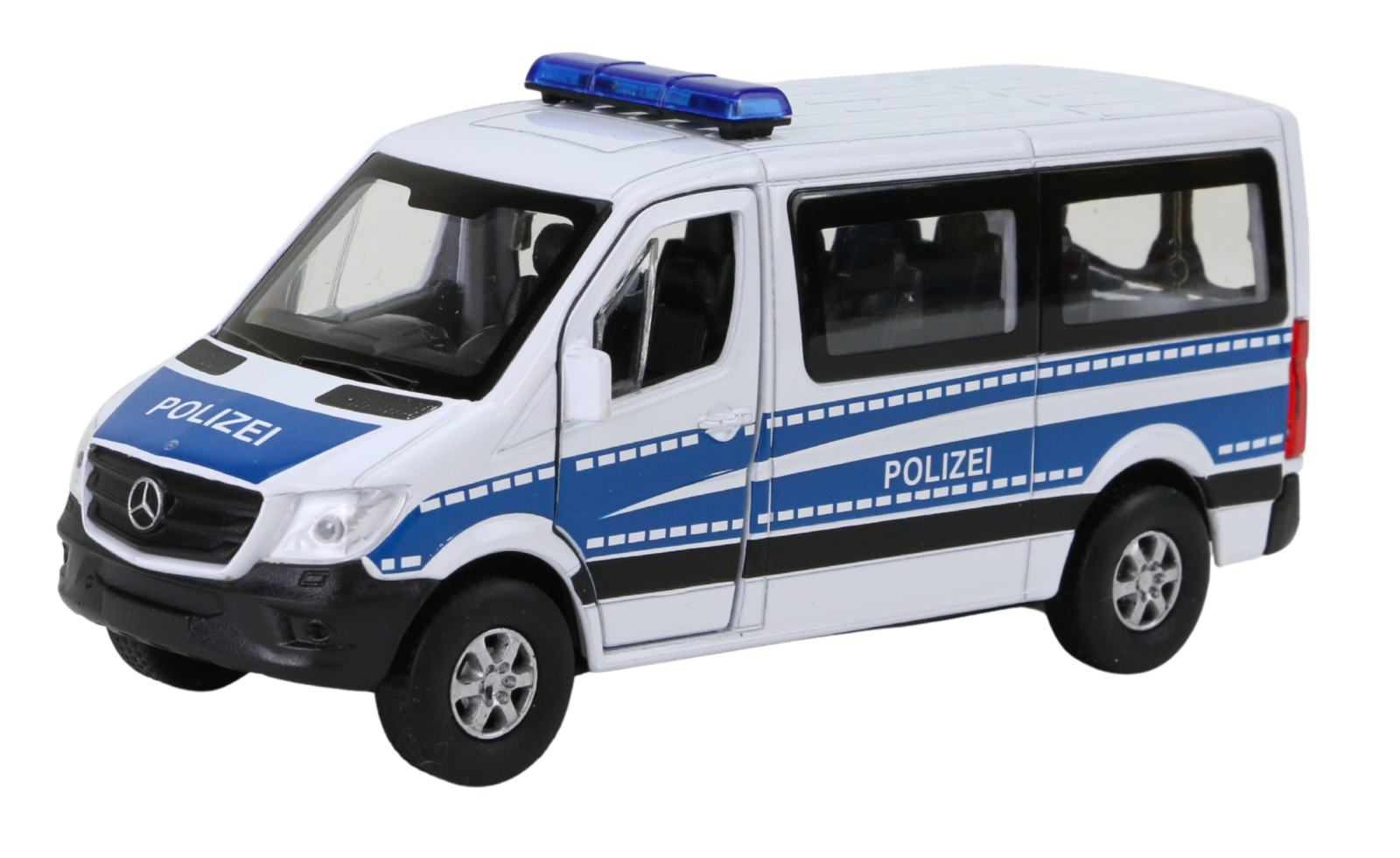 Modellauto Polizei Mercedes Sprinter als Halbgruppenkraftwagen