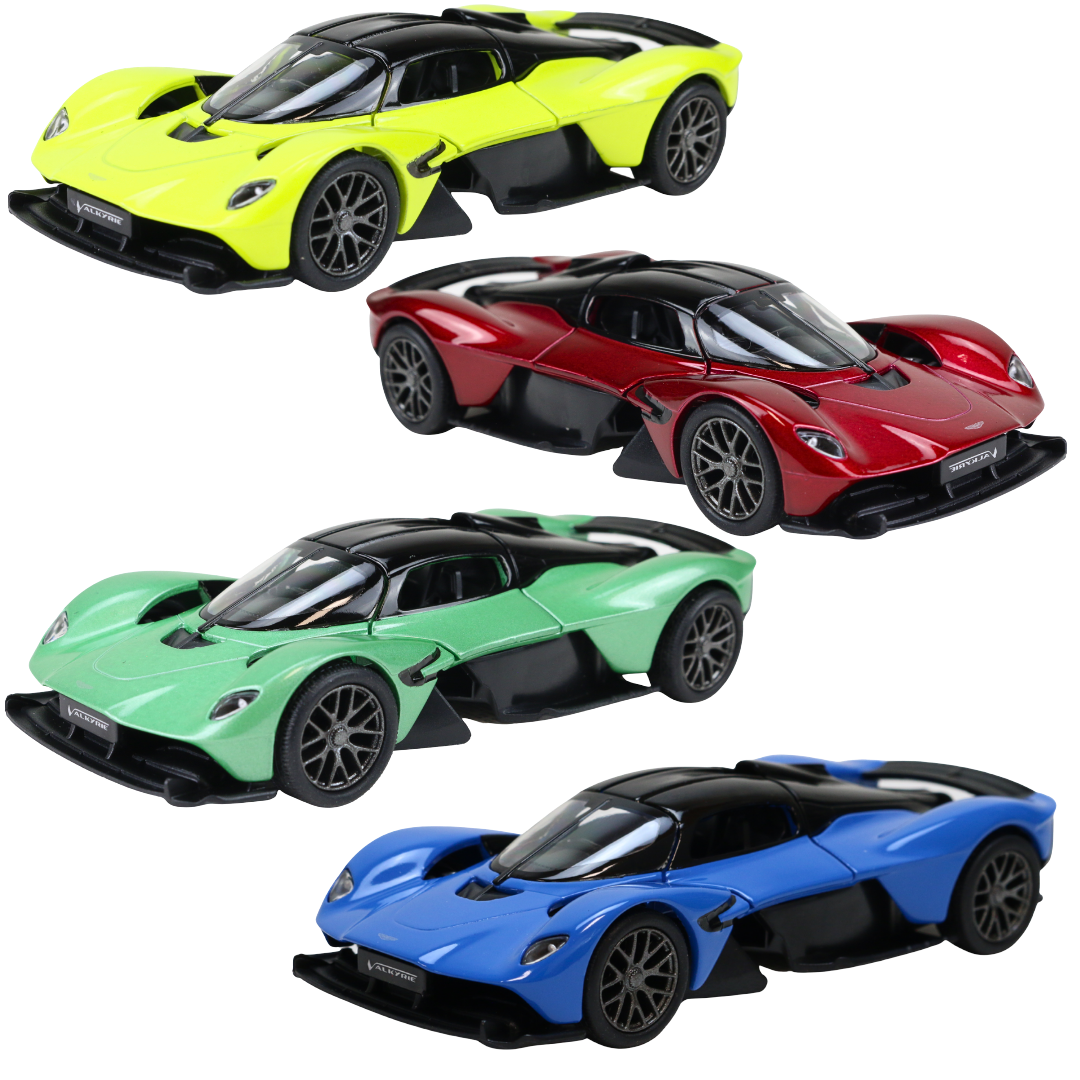 Modellauto Aston Martin Valkyrie in 4 Farben