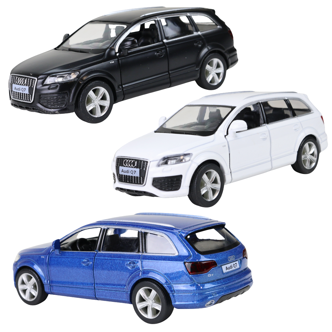 Modellauto Audi Q7 in 3 Farben