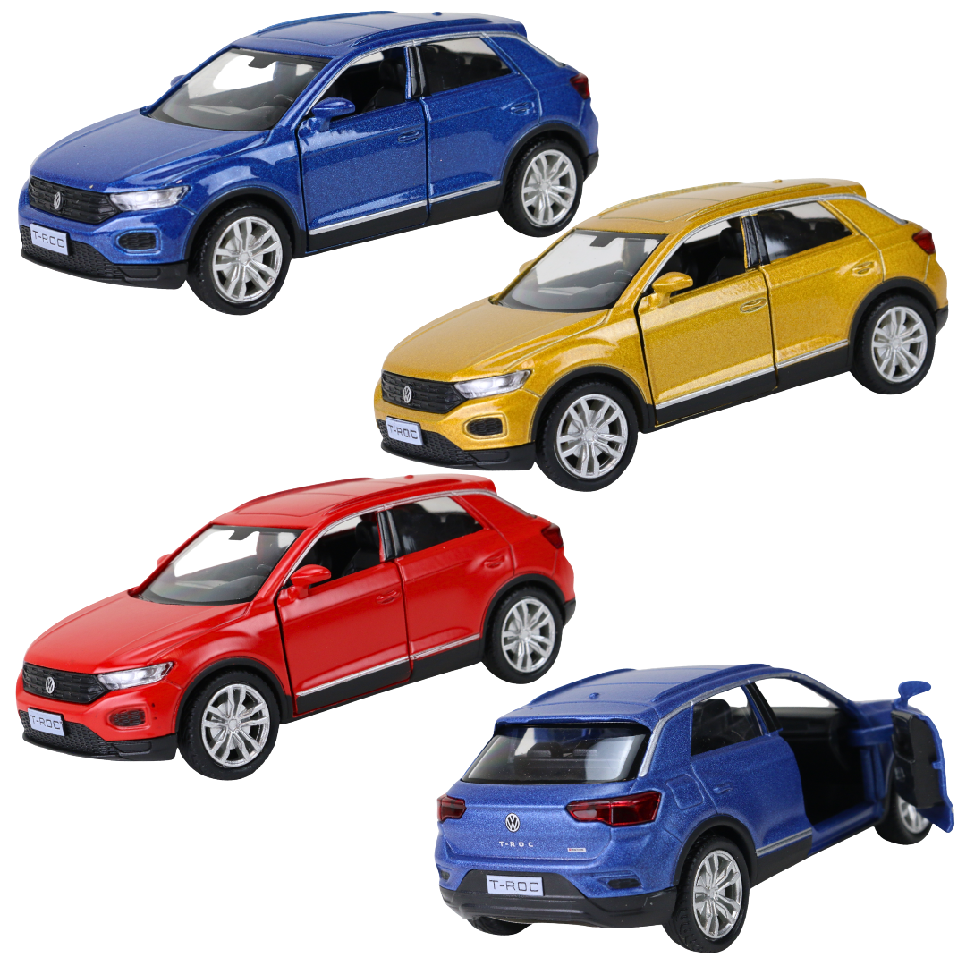 Modellauto 2014 VW T-Roc SUV in 4 Farben