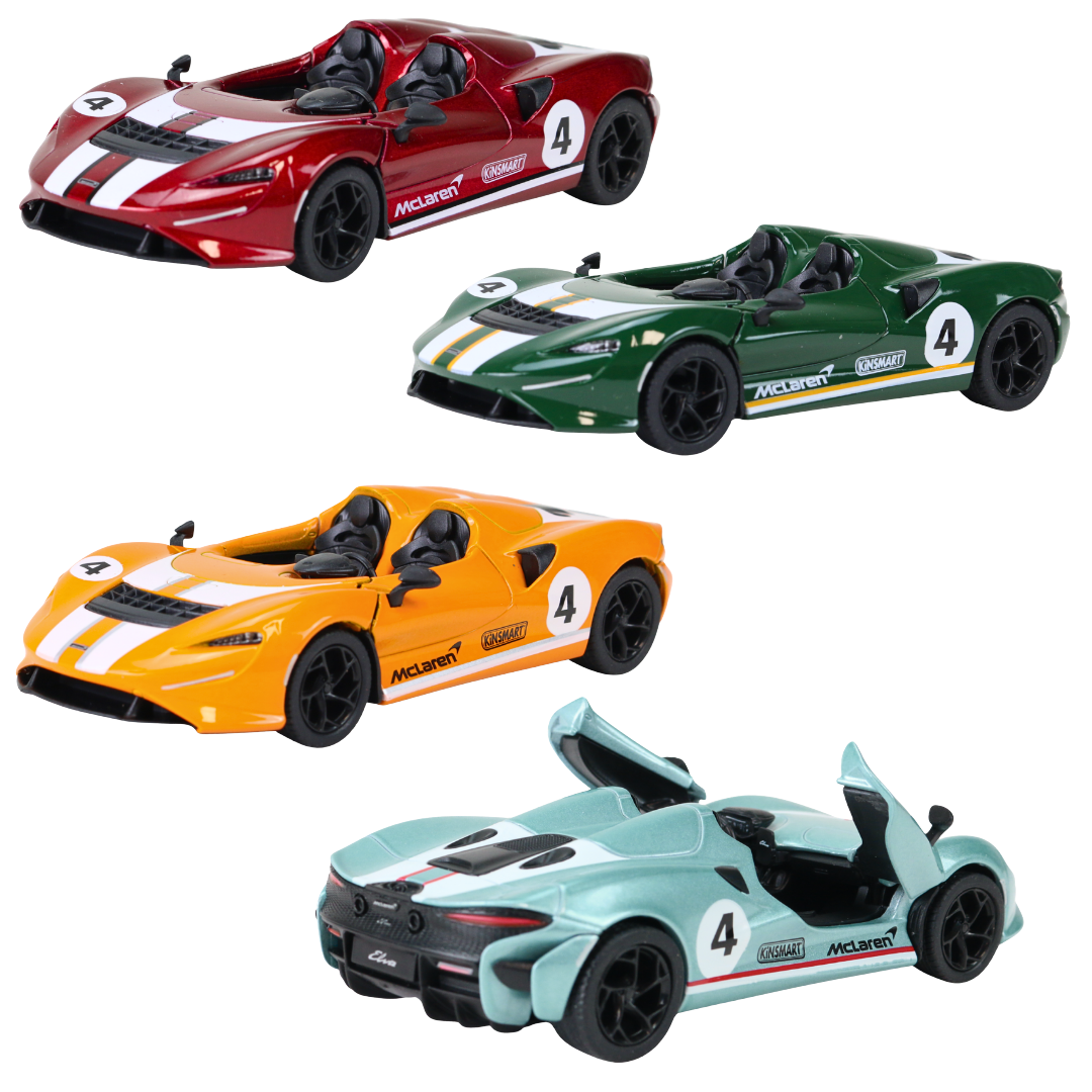 Modellauto McLaren Elva Livery Edition in 4 Farben
