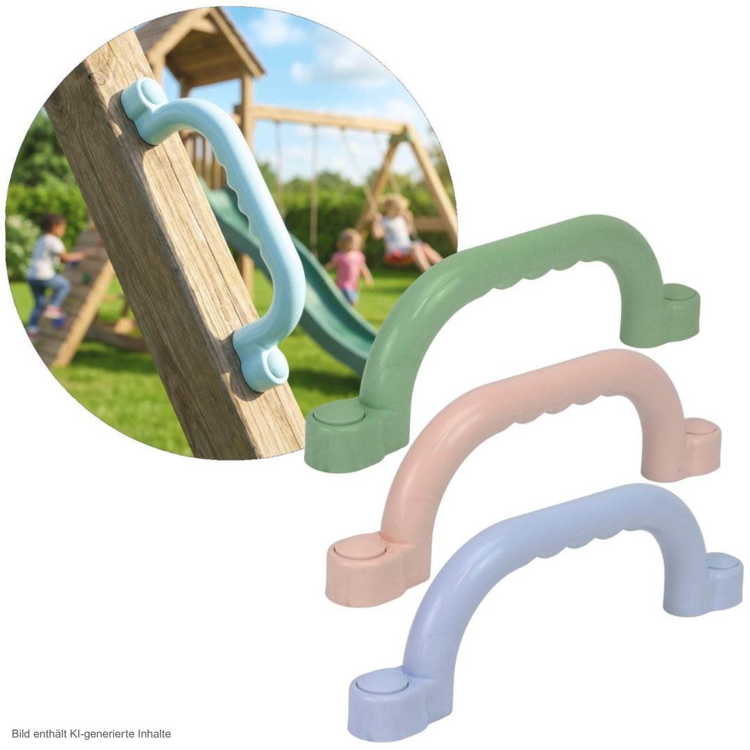 2er Set Handgriff in verschiedenen Pastelltönen zum Befestigen an Holzelementen